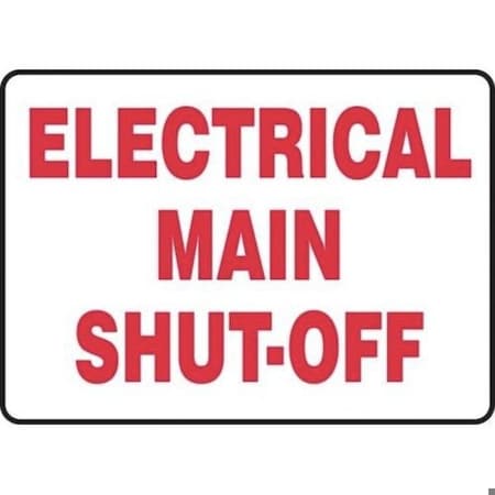 Accuform SAFETY SIGN ELECTRICAL ROOM  MELC521XV MELC521XV